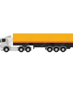  Modern cargo truck