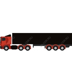 Red truck