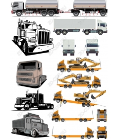 Комплект для тяжелых грузовиков и строительной техники