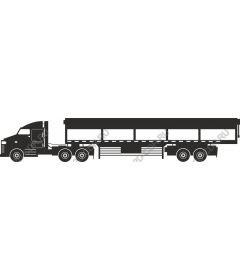  Heavy cargo trailer
