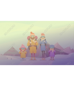 Winter adventure for the whole family