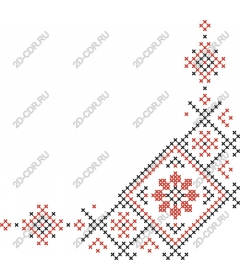 Traditional embroidery pattern