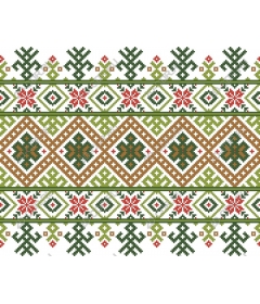  Праздничный геометрический