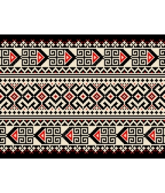 Geometric work inspired by heritage