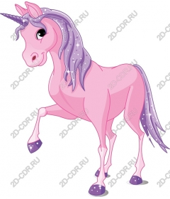  Charming pink unicorn