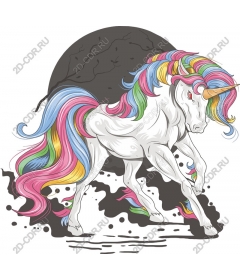 Rainbow unicorn