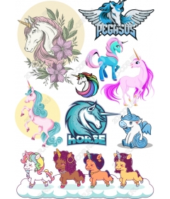 A set of "Unicorns and Pegasi"