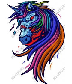  Multicolored unicorn