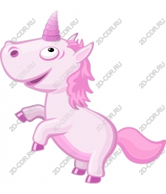  Charming pink unicorn