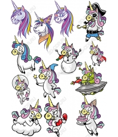 A set of "adventures of the unicorn"