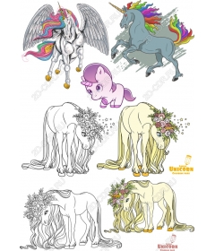 Set Of Unicorns