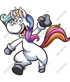 The dancing unicorn