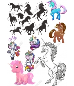 A set of "Magic unicorn" — Kit