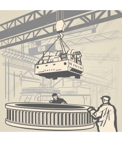 Industrial crane