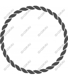  Elegant rope frame