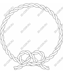  Elegant rope circle