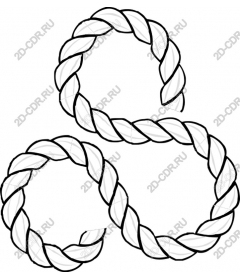  A set of textures of rope