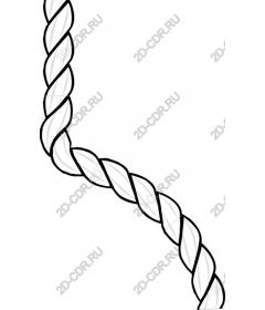 Twisted rope