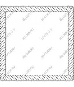  Elegant frame-rope