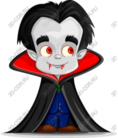  Cute character-vampire