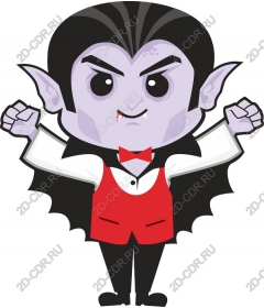  Cute cartoon vampire