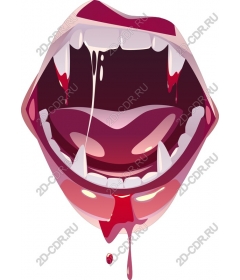  The bite of a vampire