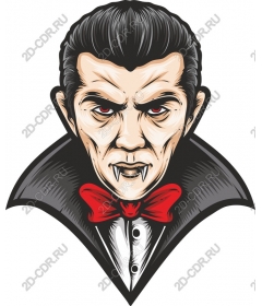  Classic portrait of a vampire