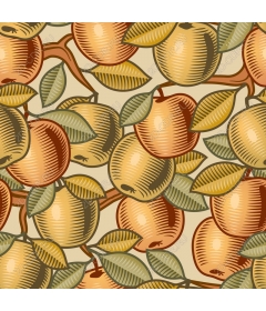  Vintage pattern Apple