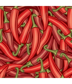  Pattern "Spicy red chili pepper"