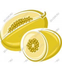  Яркая дыня