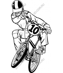  Action biker BMX - Number 10