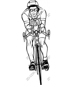 Rider in action