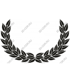 Black Laurel wreath