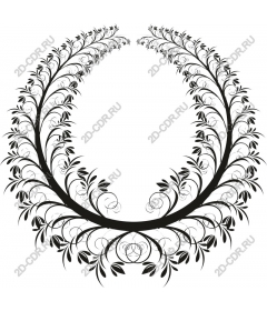 Wreath "Floral elegance"