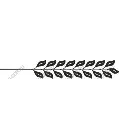  Elegant leafy branch