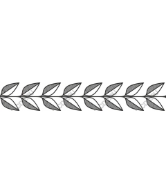  Elegant motif leaves
