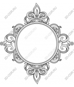  Elegant decorative frame