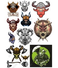 Set of Viking and