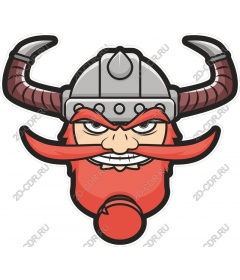  A ferocious Viking warrior