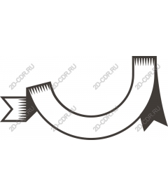  Elegant vintage banner-ribbon
