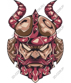  Helmet fierce warrior Viking