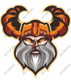  A ferocious Viking warrior