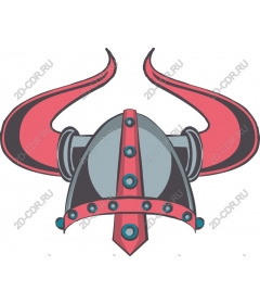  A Viking helmet