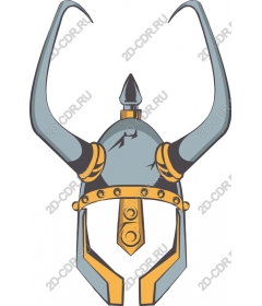  A Viking helmet