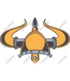  A Viking helmet