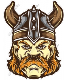 A ferocious Viking warrior