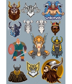Set of Vikings: the Legendary