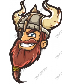  A ferocious Viking warrior