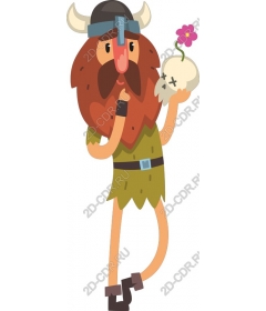 Whimsical character-Viking