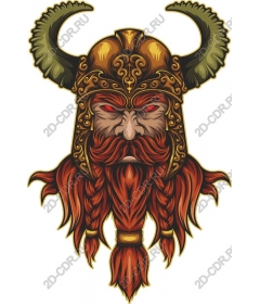  A ferocious Viking warrior